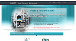 Desktop Screenshot of insoftcz.com